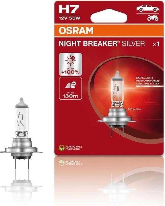 Actual product image Osram Night Breaker Silver (H7)