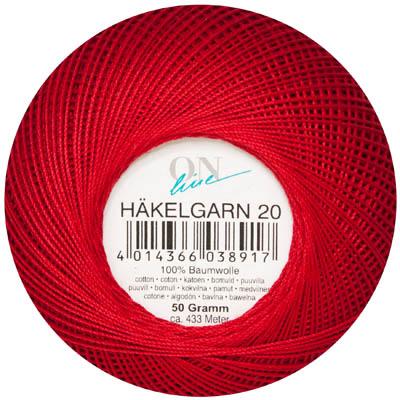 Produktbild Online HÄKELGARN Stärke 20 50 g Stärke 20 433 m 0042 50 g (433 m)