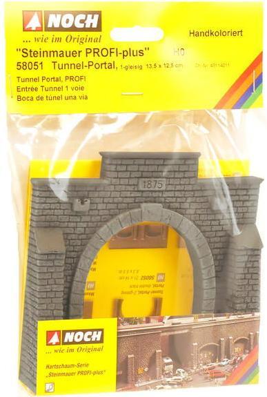 Produktbild Noch H0 Tunnel-Portal PROFI plus 1g