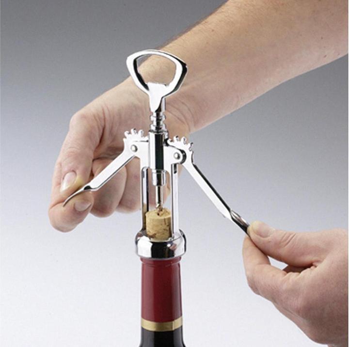 Actual product image Westmark Lever corkscrew, chrome-plated, 16.5x6.5x4 cm (Lever corkscrew)