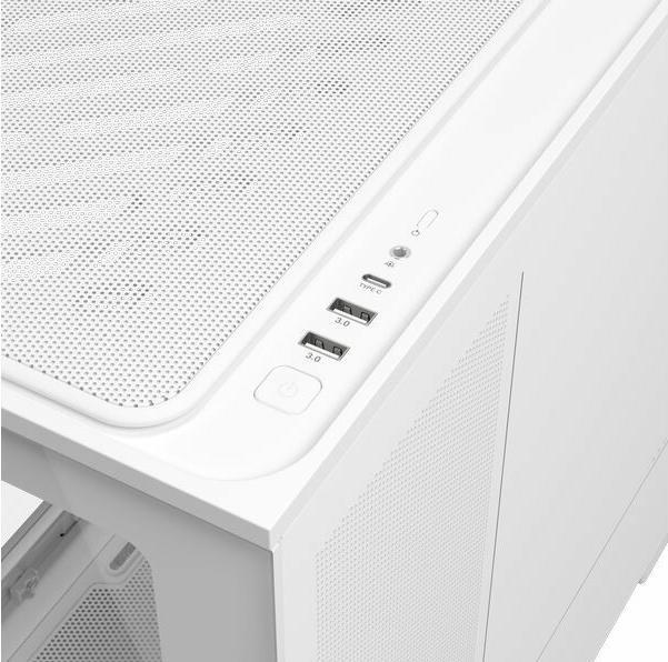 Immagine prodotto ASUS Prime Ap202 Tg Argb Bianco (mATX, Mini-ITX)