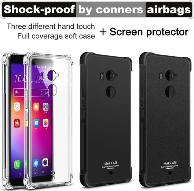 Actual product image Imak Crystal clear TPU plastic shell (HTC U11+)