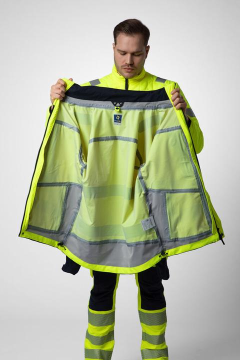 Actual product image Projob Wind and waterproof parka 3-in-1 EN ISO 20471 class 3/2 (M)