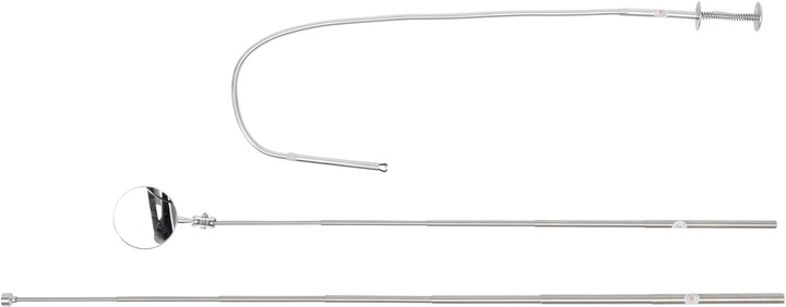 Image du produit BGS Kit de crics magnétiques / pinces à griffes et miroirs d'inspection 3 pièces