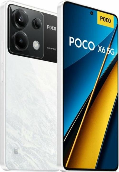 Produktbild Xiaomi Poco X6 (256 GB, White, 6.67", Hybrid Dual SIM, 5G)