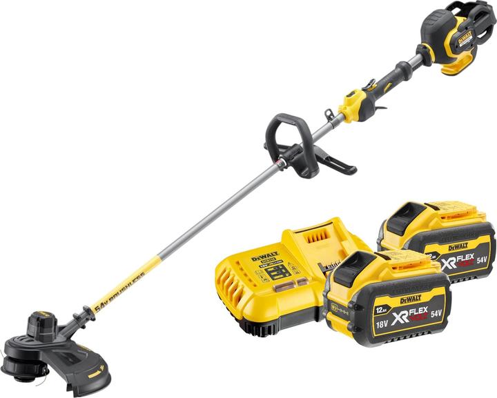 Produktbild DeWalt DCM 571 Y2 Akku Motorsense 54 V FlexVolt 38 cm Brushless + 2x Akku 12,0 Ah + Ladegerät
