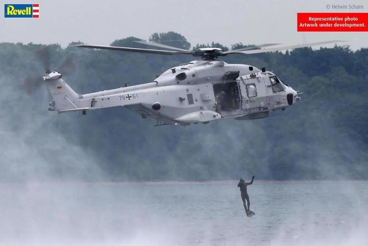 Actual product image Revell Model Set NH90 NFH Navy