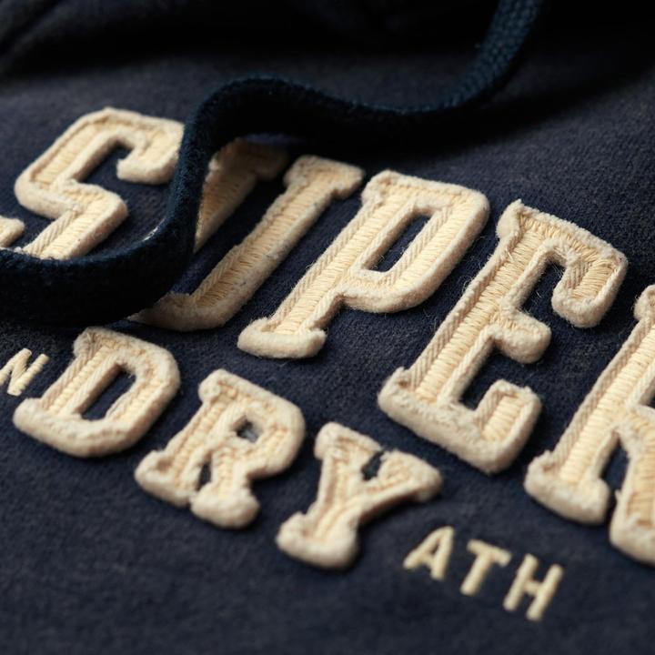 Immagine prodotto Superdry Giacca felpata Casual Vestibilità comoda Felpa con cappuccio atletica vintage con zip (L)