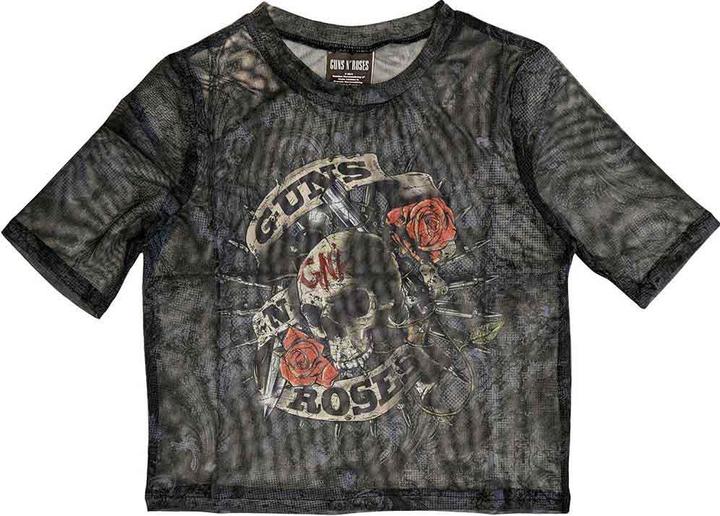 Guns N Roses Firepower Crop Top (Girlie)