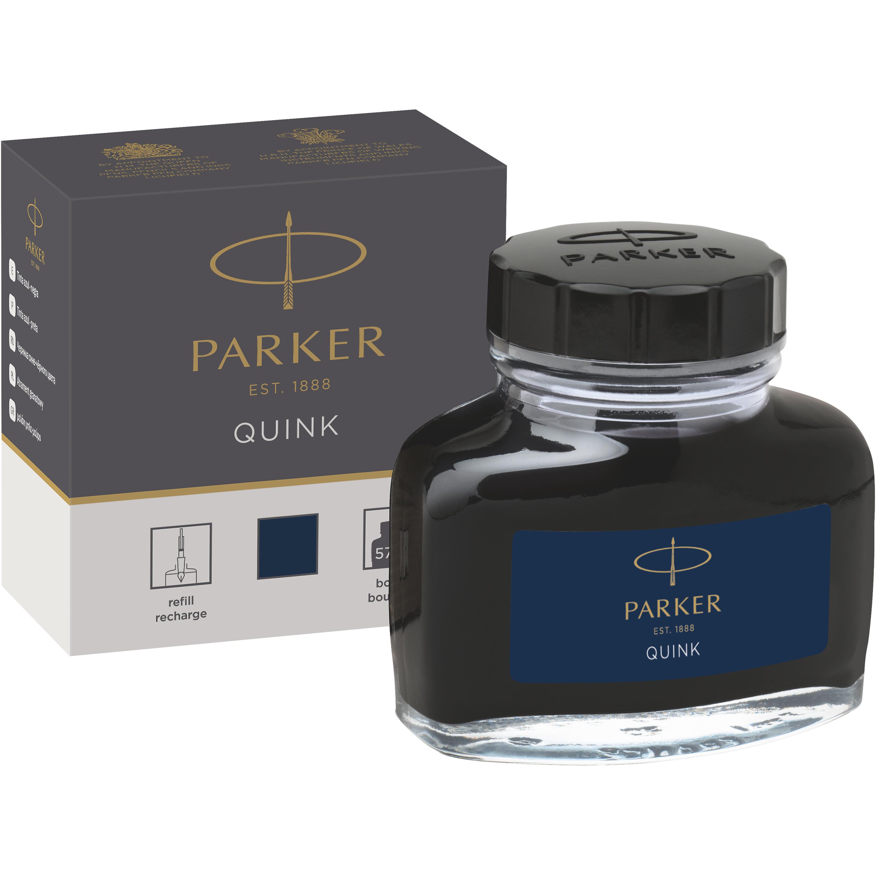Parker Pen, Cartucce di ricambio, Quink (1 pz., Blu)