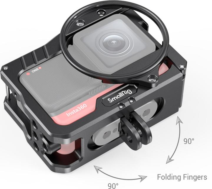 Produktbild SmallRig Vlogging Cage and 52mm Filter Adapter for Insta360 ONE R 4K Edition 2901 (Cage)