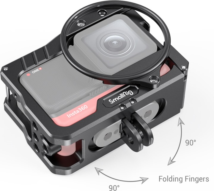 Actual product image SmallRig Vlogging Cage and 52mm Filter Adapter for Insta360 ONE R 4K Edition 2901 (Cage)