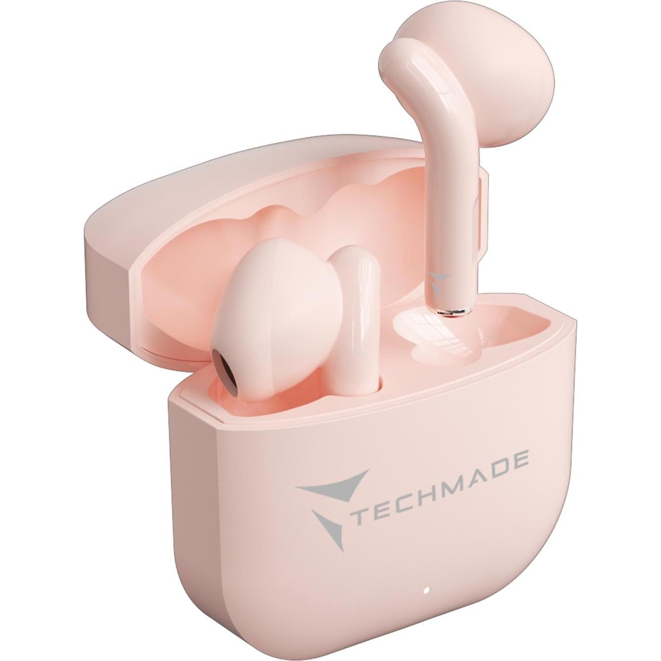 Techmade Kopfhörer XM201 Pink (Kabellos), Kopfhörer, Pink