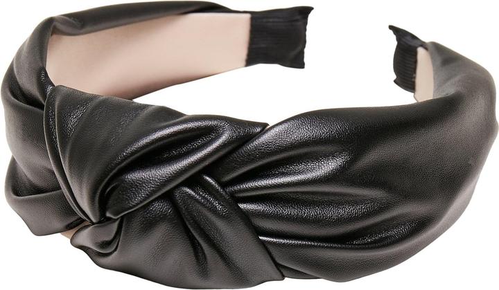 Produktbild Urban Classics Alice Band Imitation Leather Knot 2-Pack