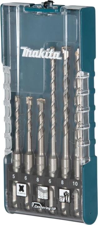 Produktbild Makita SDS+ Steinbohrer-Set 6-tlg. (5, 6, 8 mm und 10 mm)