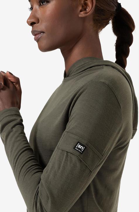Produktbild Super Natural Women's Relax Light Pocket Hoodie (L)