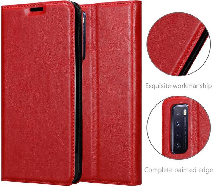 Actual product image Cadorabo Book Invisible Magnet Cover (Huawei Nova 7 5G)