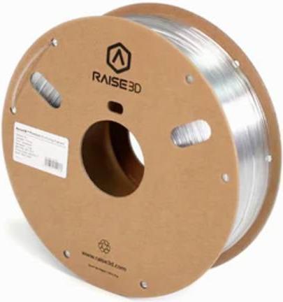 Actual product image Raise3D PMRA-1010-003 Premium PC Filament PC (polycarbonate) 1.75 mm 1000 g Tran (Carbon, 1.75 mm, 1000 g, Transparent)