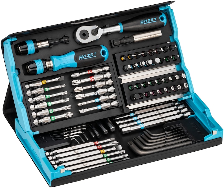 Actual product image HAZET SmartCase 2200SC-31 (Hexagon socket TX M10, Hexagon socket TX M15, Hexagon socket TX M20, Hexagon socket TX M25, Hexagon socket TX M30, Hexagon socket TX M40, Cross Phillips PH M1, Cross Phillips PH M2, Cross Phillips PH M3, Hexagon socket TX M6, Hexagon socket TX M7, Hexagon socket TX M8, Hexagon socket TX M9)