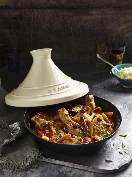 Produktbild Staub Tajine (28 cm, Tajine Topf, Gusseisen, Emaille, Keramik)