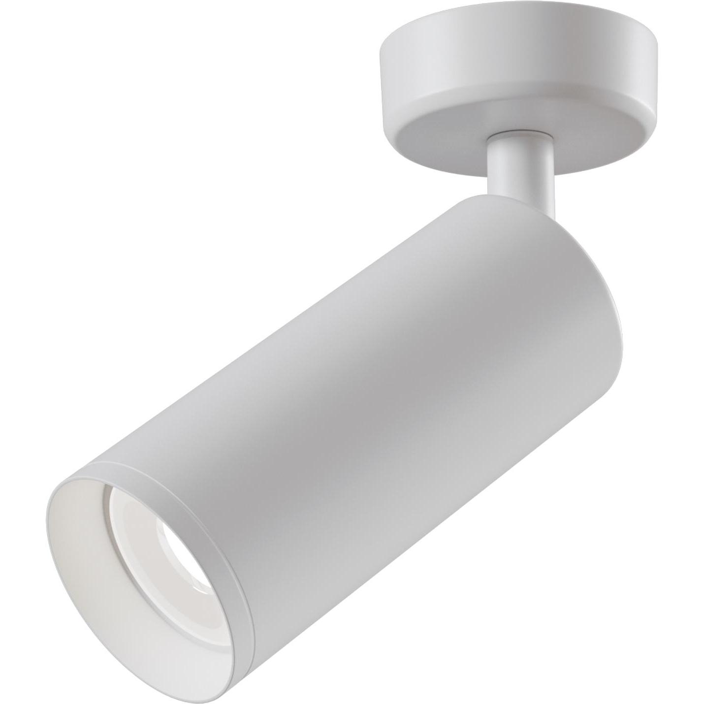 Maytoni, Applique + Plafoniera, Plafoniera Focus GU10 Alluminio, Bianco Regolabile (GU10)