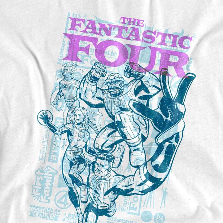 Produktbild Fantastic Four Heroic First Family TShirt (XXL)