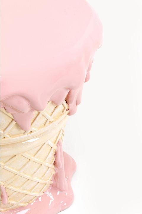 Image du produit Kare Design Hocker Ice Cream Pink Ø37cm