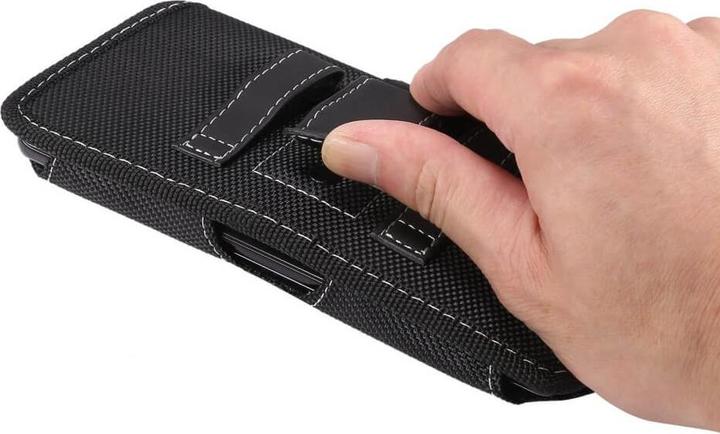 Actual product image Cover-Discount Horizontal Oxford Belt Bag with Clip / XL