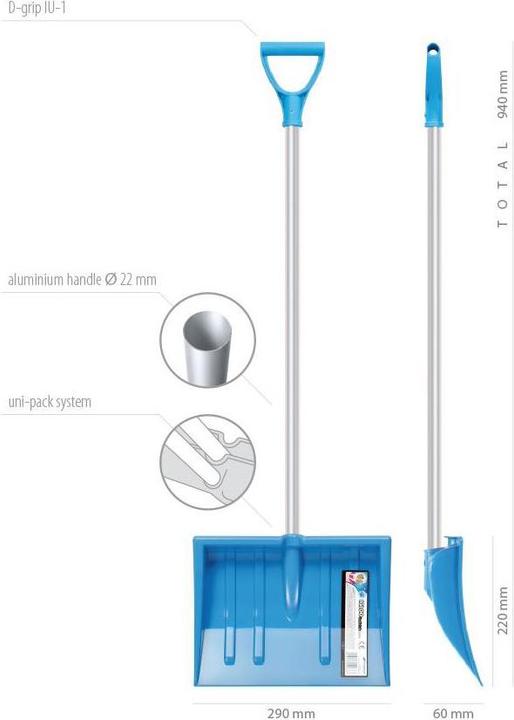 Produktbild Prosperplast Schneeschaufel IGLOO COMFORT ALU