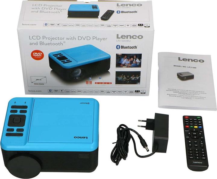 Produktbild Lenco LPJ-500 (Full HD, 2000 lm)