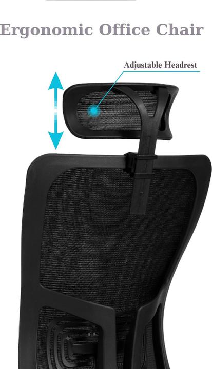 Image du produit Kalune Design Lumbar 126 Black Office Chair Set 2 Pieces