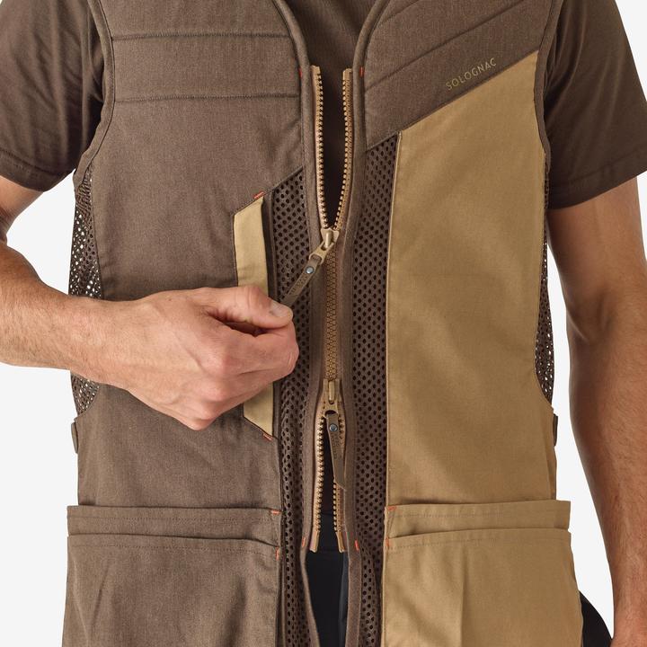 Produktbild Solognac Schiessweste Trap 500 braun (L)