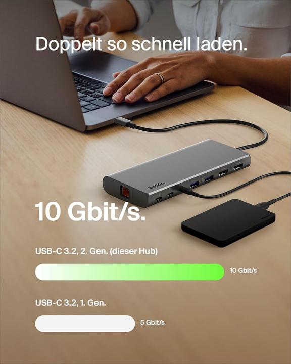 Produktbild Belkin INC015BTSGY-CZ (USB-C, 1 Port)