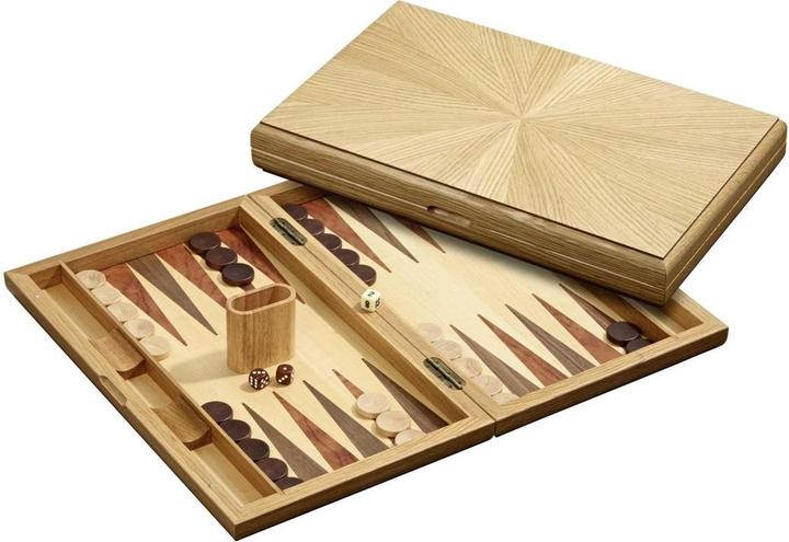 Actual product image Philos Backgammon Milos magnetic closure (English)