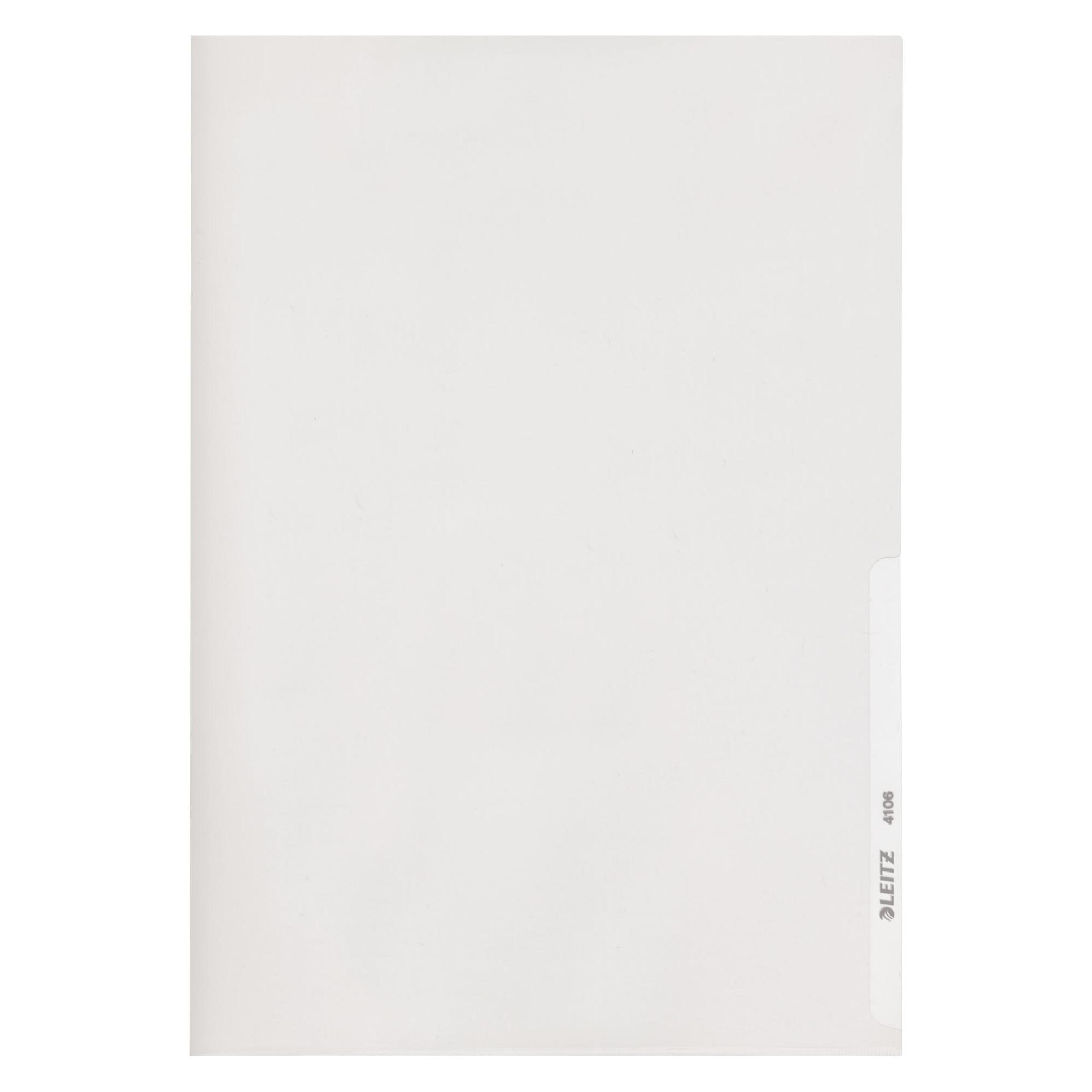 Leitz, Map, Pvc Premium A4 Transparante Hoesjes (A4, 100 x)