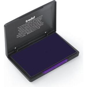 Thumbnail - Trodat, Stempel, Stempelkissen 9052 (B)110 x (T)70 mm, violett Kunststoff-Gehäuse, wasserbasierend, ungiftig, Farbst