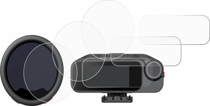 Produktbild BROTECT Schutzfolie für Insta360 Mic Pro TX + RX Displayschutz Displayschutzfolie Folie Klar Transparent