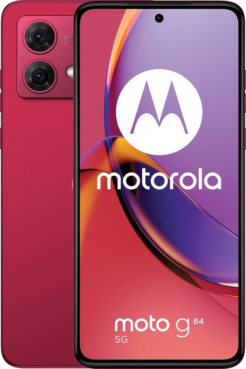 Immagine prodotto Motorola DUPLIKAT Moto G84 5G 8/256GB Viva Magenta (256 GB, Viva Magenta, 6.50", Doppia SIM Ibrida, 50 Mpx, 5G)