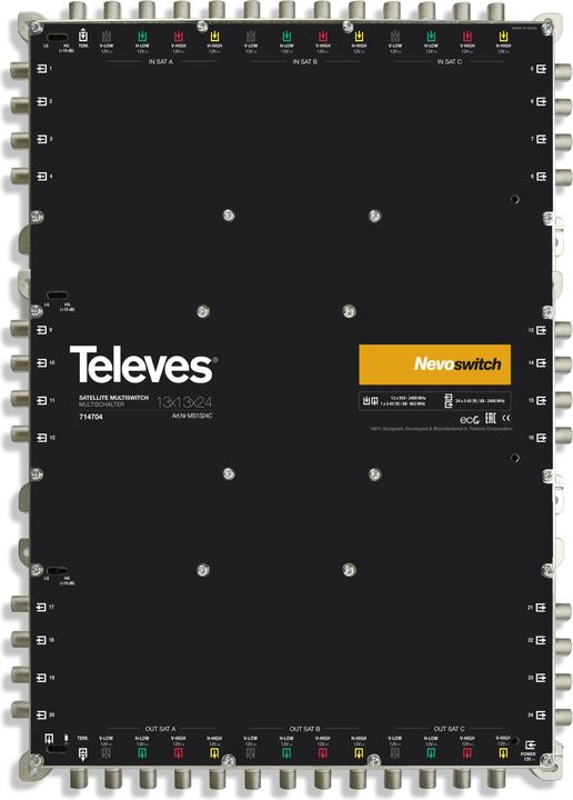 Image du produit Televes Commutateur multiple (Multi commutateur)