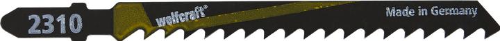 Produktbild wolfcraft 2 Stichsägeblätter HCS L=100mm T-Schaft