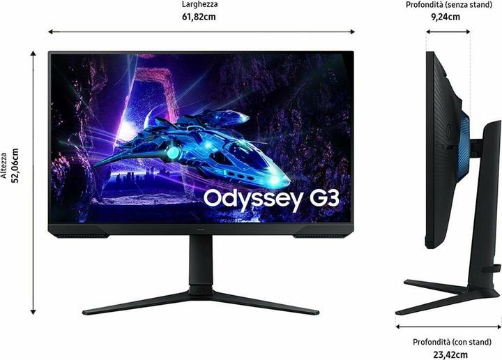 Image du produit Samsung Odyssey G3 G30D (1920 x 1080 pixels, 27")
