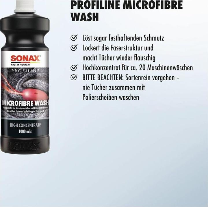 Immagine prodotto Sonax PROFILINE Microfibre Wash, 1 l, Reinigertyp (1000 ml)