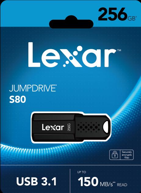 Produktbild Lexar JumpDrive S80 (256 GB, USB-A)