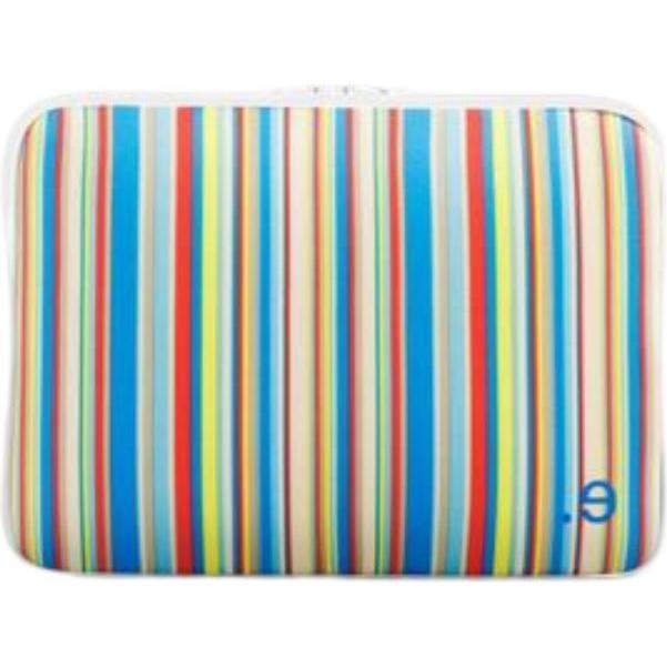 Be.ez Hülle für MacBook 12 Zoll Allure Estivale Modell La Robe, Notebooktasche, Blau