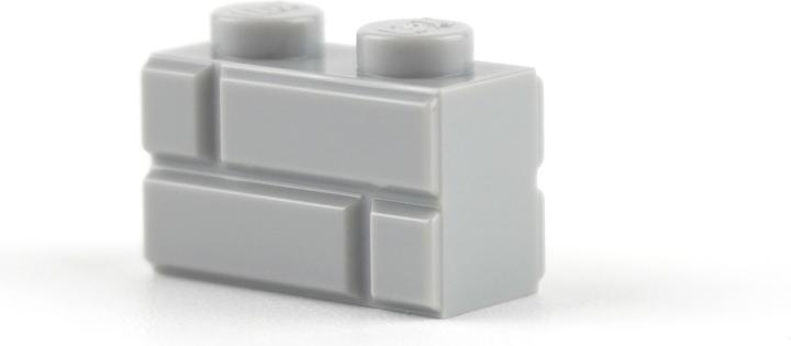 Produktbild LEGO Mauersteine Hellgrau 1x2 - Mauersteine Bricks Classic Basis - 98283 Stückzahl 500x (98283, LEGO Zubehör)