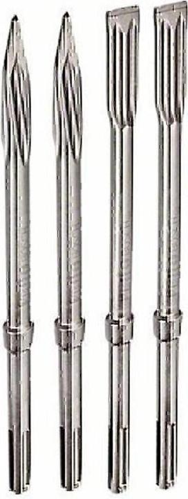 Immagine prodotto Bosch Professional Zubehör Set di scalpelli PRO SDS max-5C, scalpello a punta 400 mm, scalpello piatto 25 x 400 mm, 2+2 pezzi. (25 mm)