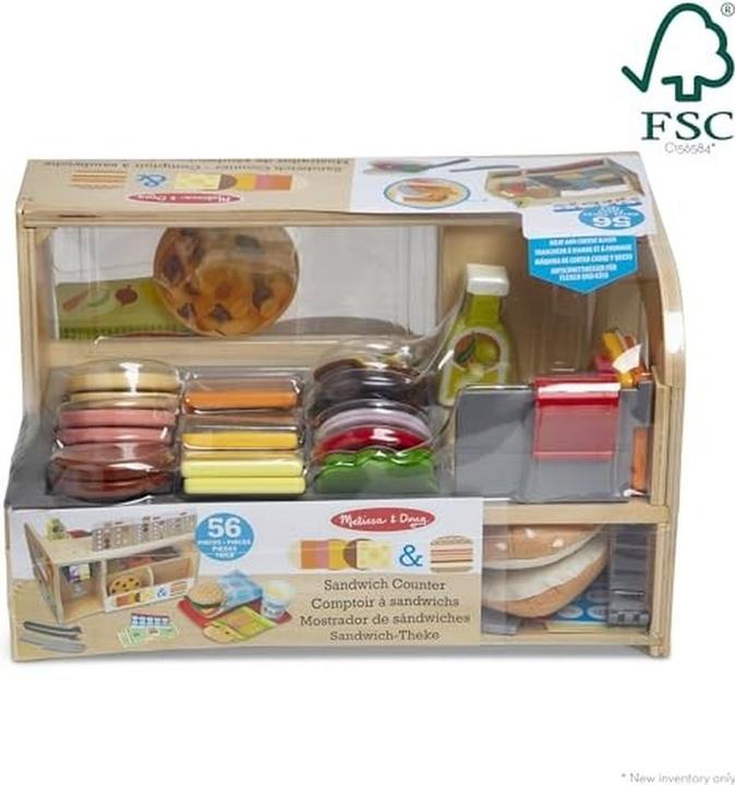 Produktbild Spin Master Melissa & Doug - Slice & Stack Sandwich Theke