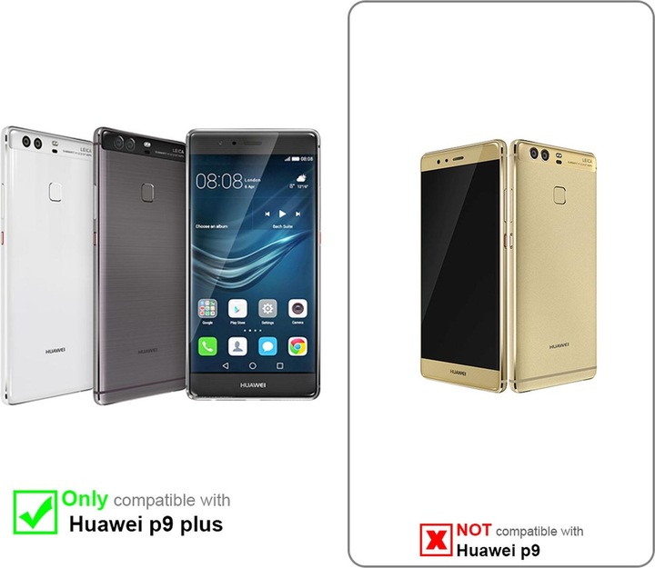 Produktbild Cadorabo Flower Book Cover (Huawei P9 Plus)
