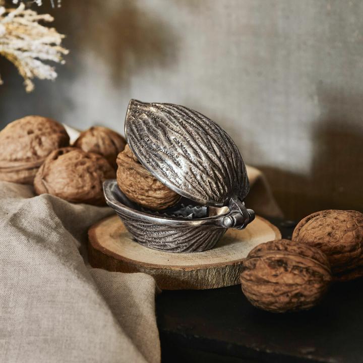 Actual product image Loberon Nutcracker Swansea antique silver