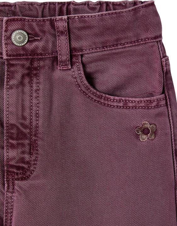 Produktbild Vertbaudet Weite Mädchen Hose mit Blumenstickerei (146)